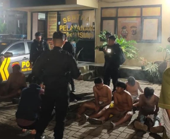 Hendak Tawuran 6 Remaja Diamankan Tim Gabungan Polres Karawang
