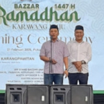 Bupati Aep Resmikan Bazar Ramadhan, Komitmen Sokong  Usaha Kecil dan UMKM Untuk Perkuat Ekonomi Masyarakat Karawang