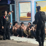 Lima Remaja Perang Sarung Diciduk Polisi  4 Sajam Jenis Clurit Disita