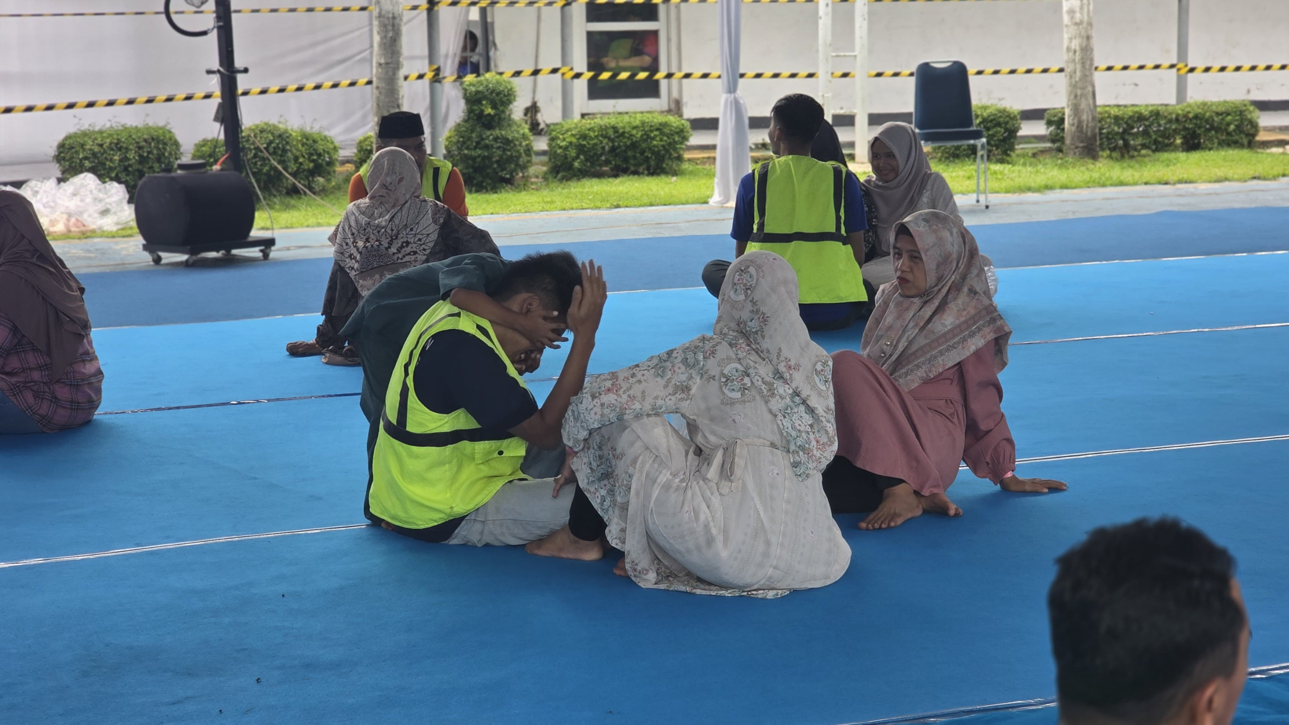 Momen Haru Warga Binaan Lapas Warung Bambu Karawang Hanya 30 Menit Dapat Kunjungan Keluarga
