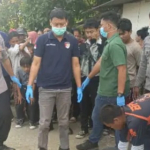 Mayat Lelaki Ditemukan Ngambang di Irigasi Buah Gebang Kemiri Polisi Lakukan  Identifikasi