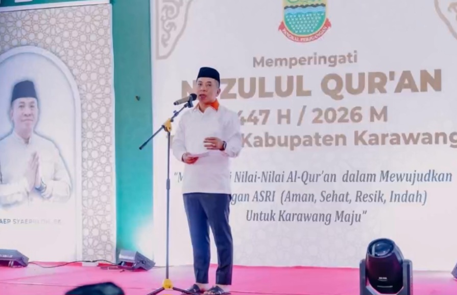 Pemkab Karawang Tutup Safari Ramadan 2026 dengan Peringatan Nuzulul Qur’an di Mesjid Baitul Muttaqin Plawad