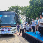 1.197 Pemudik Lebaran Gratis Diberangkatkan Pemkab Karawang
