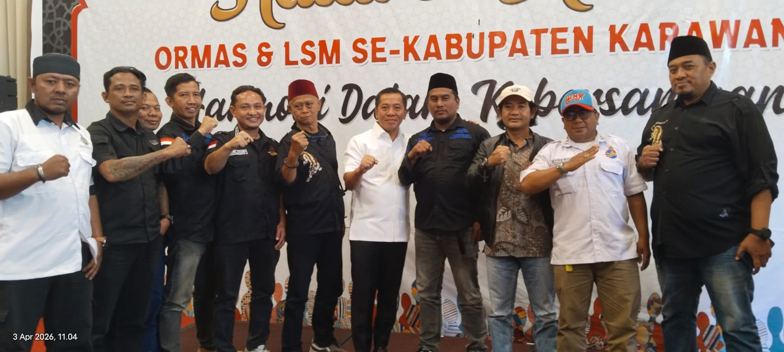 Direktur LBH Sundawani  Apresiasi Perhatian Bupati Aep  Pada  Halal Bi Halal Ormas dan LSM  se Kabupaten Karawang