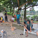 H. Zamrodin Pantau Langsung Kegiatan Fogging di RW 002 Perum Bintang Alam