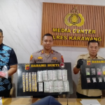 Polres Karawang Ungkap 31 Kasus Sita 1.4 KG Sabu dan Amankan 41 Tersangka