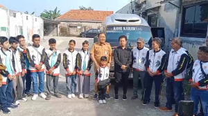 Wabup Karawang Bersama Ketua Percasi Lepas 21 Atlet Catur Karawang ke Kejurda 2026