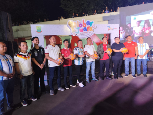 Pemkab Karawang Bersama PWI  Gelar NOBAR Sepak Bola Dunia Sambil Jajan Produk UMKM di Karangpawitan