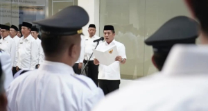 Untuk Karawang yang Lebih Baik Bupati Aep Syaepuloh Lantik 151 ASN