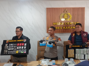 Polres Karawamg Buru Pelaku Utama , 32 Tersangka Narkotika Sudah Diringkus