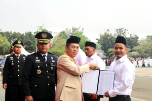 HUT Kemerdekaan RI Ke 81  Lapas Karawang Kurangi Masa Pidana  837 Napi