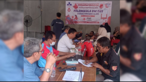 Setelah Sukses Gelar Khitanan Massal, Milangkala RW 002 Dusun Bintang Alam Berlanjut dengan Aksi Donor Darah