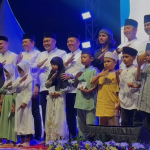 Momen ” Karawang Mengaji” Bupati Bersama Ribuan Masyarakat  Doa Bersama Untuk Kemaslahatan Karawang
