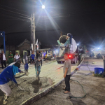 Jalan Rusak Kini Mulus, Aspirasi Warga Griya Indah Direalisasikan Anggota DPRD Karawang Agus Sulistyo